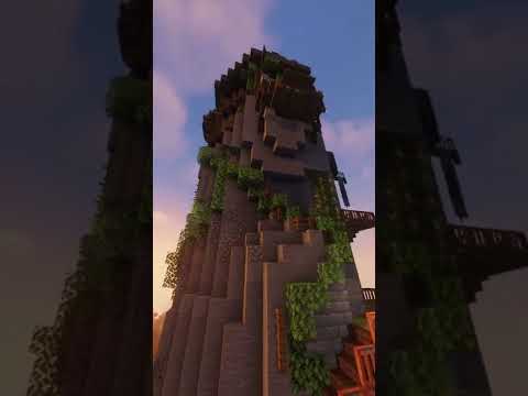 NEW WITCH TOWER STRUCTURE IN MINECRAFT 1 19 #shorts