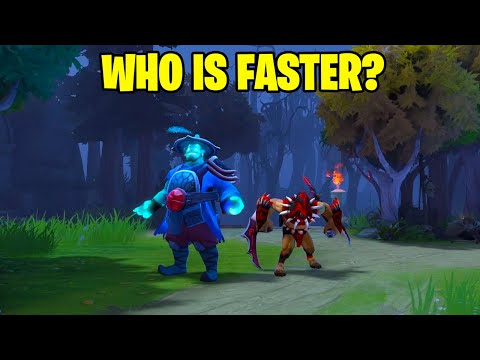 Who is Faster? Storm with ulti or Bloodseeker? 7.30d Dota 2