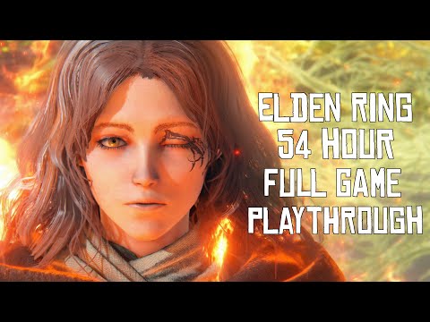 My 54 Hour Elden Ring Playthrough - Full Game Video