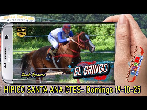 EL GRINGO-Desafio Revancha- Hipico Santa Ana Ctes- Domingo 19-10-25