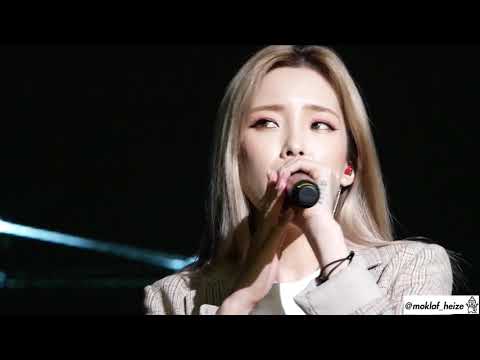 180324 창원 헤이즈 X 십센치 콘서트 헤이즈 (Heize) - 저 별 직캠 by 목라프