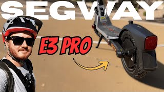Segway E3 Pro Electric Scooter Review | Nimble, Portable, and Packed with Features