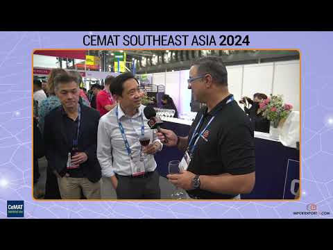 Adrian Goh at CeMAT South East Asia 2024