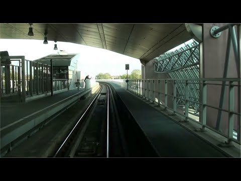 Cab ride metro Rotterdam; Schiedam Centrum-Rotterdam Nesselande (1/3)