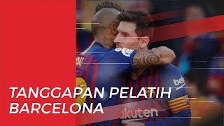 Tanggapan Pelatih Barcelona soal Rumor Vidal dan Alena akan Hengkang