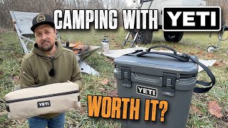 Silent Camping ASMR → Honest YETI Gear Review | Roadie 24, Lowland Blanket & Rambler Jug