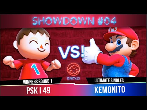 PSKSHOWDOWN 04 - Kemonito (Mario) Vs. PSK 49 (Villager) WR1