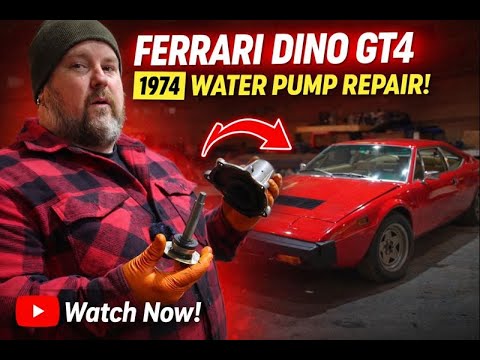 Thumbnail for Reviving a 1974 Ferrari Dino 308 GT4 – Water Pump Failure & Repair by Ferrari GT4