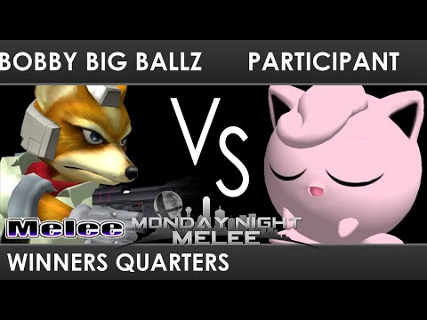 MNM 331 - bobby big ballz (Fox) VS Participant (Jigglypuff) - Winners Quarters - SSBM Melee