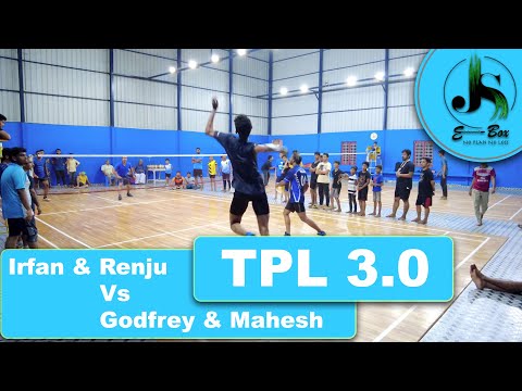 Irfan Renju Vs Godfrey Mahesh | Badminton TPL3.0 2022 | Thiruvithancode | Kanyakumari | Trc Academy