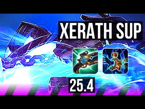 XERATH & Jhin vs ZYRA & Tristana (SUP) | KR Master | 25.4