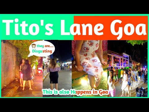 TITO'S LANE - 2022 | GOA NIGHTLIFE | GOA VLOG | PUBS, CLUBS & BAR | TITO'S LANE AT NIGHT | GOA 2022