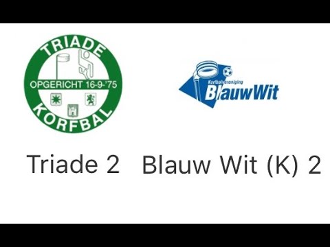 Triade 2 vs Blauw-Wit 2 (24/11/2018)