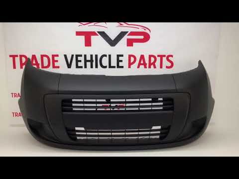 Fits Fiat Fiorino 2008- Front Bumper Primed No Fog Light Holes video