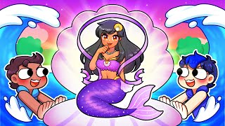 Playing as a MERMAID Goddess in Roblox!