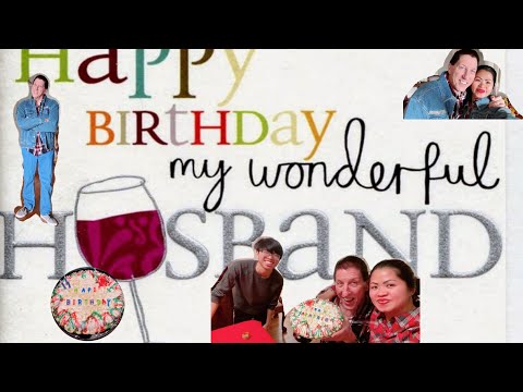 MY HUSBAND SIMPLE BIRTHDAY CELEBRATION!
