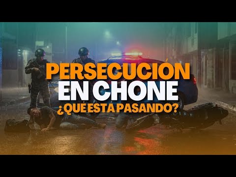 No le tuvieron miedo a la Policía, pero el desenlace fue brutal #chone #persecucion #noticiasecuador