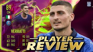89 RULEBREAKERS VERRATTI PLAYER REVIEW! RULEBREAKERS VERRATTI SBC - FIFA 22 ULTIMATE TEAM
