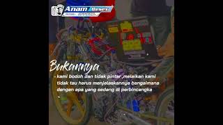 Download lagu story'WA 30 detik drag bike versi DJ SEHARUSNYA AKU angklung slow full bass mp3