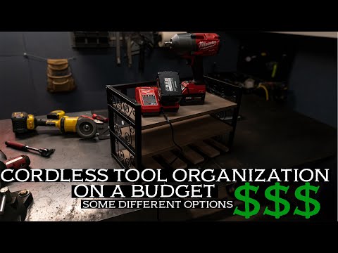 Cordless Tool Storage/Organization On A Budget