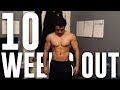10 WEEKS OUT - PHYSIQUE UPDATE - FLEXING & POSING