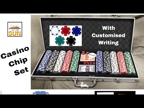Casino Poker Chips Set