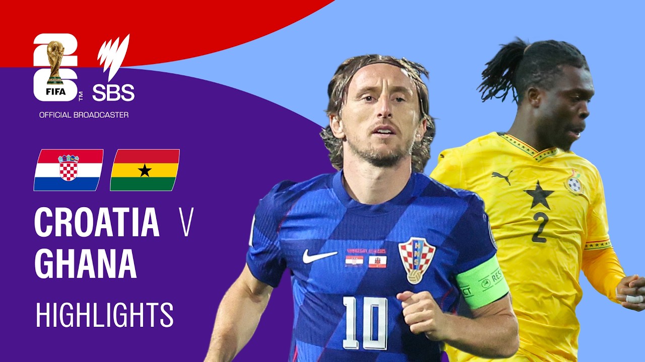 Croatia v Ghana: FIFA World Cup 2026 Highlights Group L