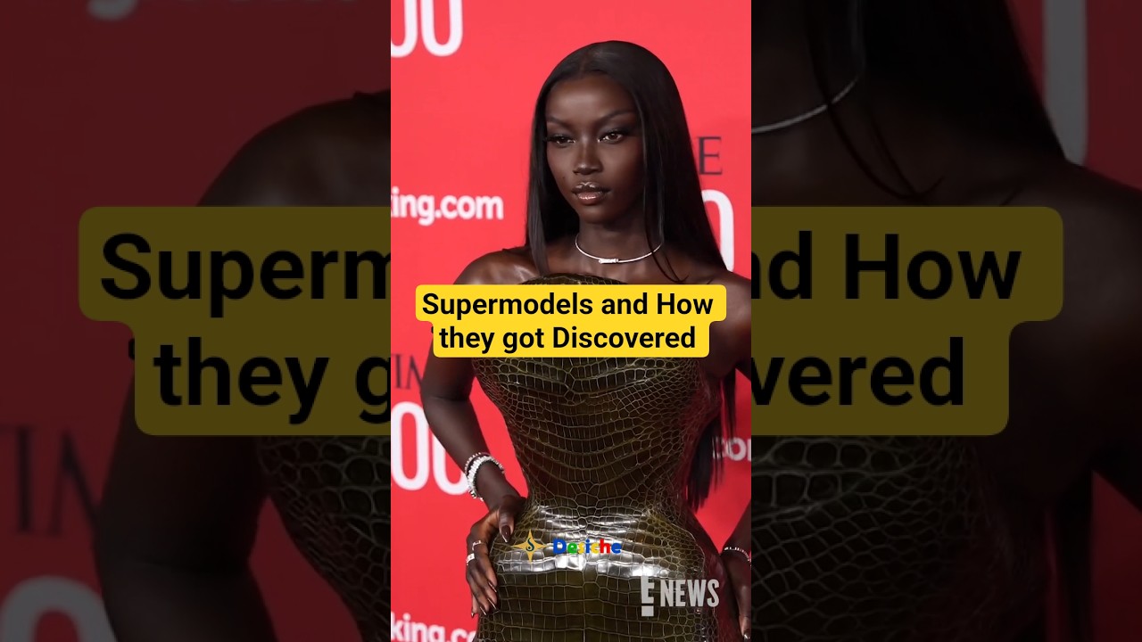 top supermodels and how they got discovered...!?🤯 #fashion #models #runway #shorts