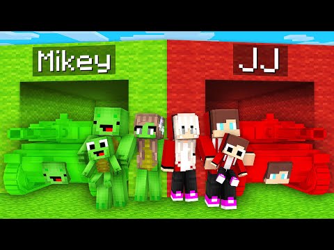 EPIC Tank Battle in Minecraft - Who will survive?!