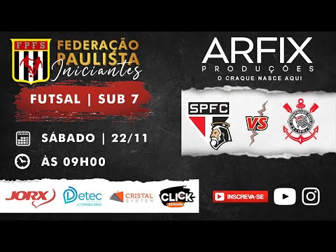 SÃO PAULO x CORINTHIANS - FUTSAL | SUB 7