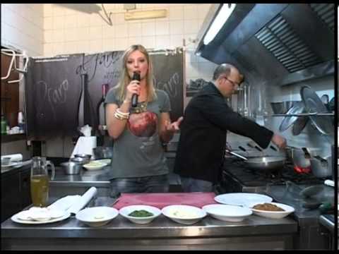 Chef Claudio Capasso e Alessandro Tramontano e Mariasilvia Malvone - Pici con le capesante