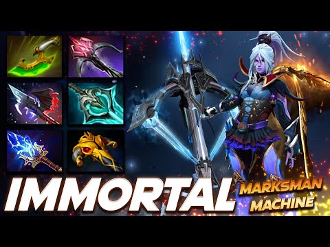 Drow Ranger Marksman Machine Shooter - Dota 2 Pro Gameplay [Watch & Learn]