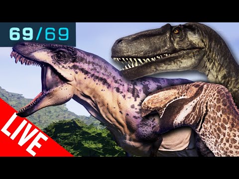 ALL SPECIES PARK 69/69 in Jurassic World Evolution (part 1)
