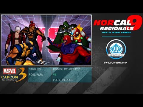 NCR9: Daigo Umehara MCZ vs PJS Lamerboi - MVC3 Singles Pool Play