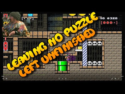 Leaving No Puzzle Left Unfinished *Super Mario Maker 2*