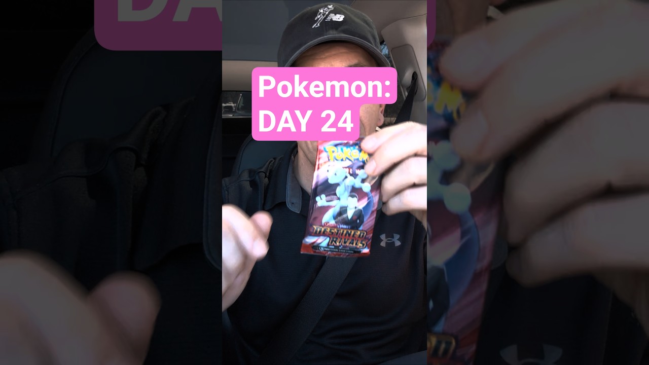 Day 24: Is this a W or L pull? 🃏⁉️🔥 Pack a Day TCG! #Pokemon #sunday #PackOpening #easter