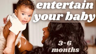 How to Entertain Your Baby: 3 - 6 Months ++