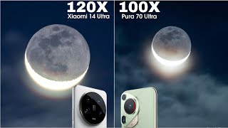 Huawei Pura 70 Ultra vs Xiaomi 14 Ultra Zoom Test