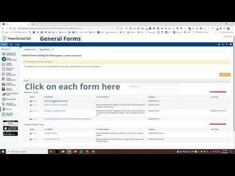 Powerschool Forms For Parents