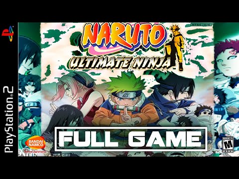 Naruto Ultimate Ninja 1 - Full PS2 Gameplay Walkthrough | FULL GAME (PS2 Longplay)