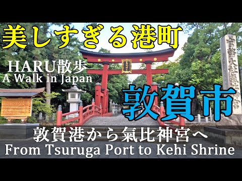 [Ciudad de Tsuruga, Prefectura de Fukui] Desde la histórica ciudad portuaria hasta el Santuario Kehi