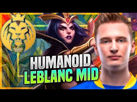 WHEN HUMANOID PICKS LEBLANC! - MAD Humanoid Plays Leblanc MID vs Lucian! | Challenger TV