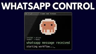 You Can Now Use Claude Code With Whatsapp (FREE Plugin)
