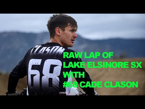 A Raw Lap with Cade Clason at Lake Elsinore after 2023 A1