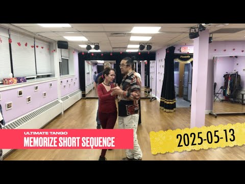 Ultimate Tango - Short Sequences: Double-Time Cross w Sacada (Leader’s Adorno) & Gancho from Parada