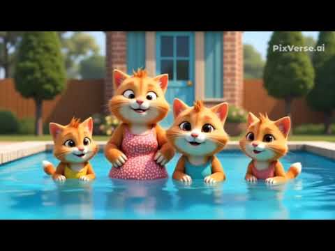 Cat families enjoying the holidays#cat#catshorts #cartoon#funny #funnyvideo #catanimation #fun #cats