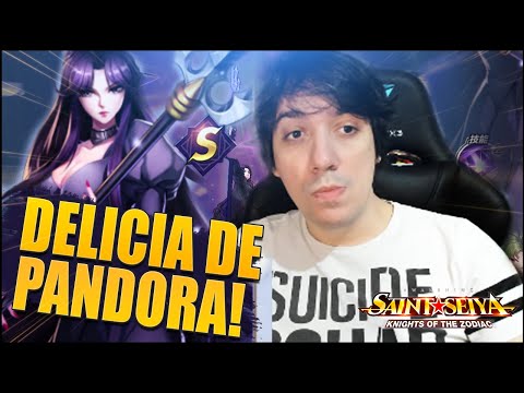 DESCOBRI A MELHOR FORMA DE USAR A PANDORA COMANDANTE! Saint Seiya Awakening
