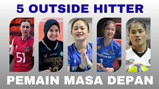 Download lagu 5 OUTSIDE HITTER MUDA BERBAKAT 😱😱‼️ HARAPAN TIMNAS BOLA VOLI PUTRI INDONESIA DI MASA DEPAN 🇮🇩 mp3
