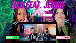Download lagu ZICO (지코) ‘SPOT! (feat. JENNIE)’  MV reaction | A biased perspective 🖤🩷 mp3
