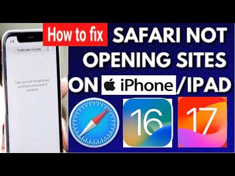 How To Fix Safari Not Opening or Loading Sites On iPhone   Full Guide